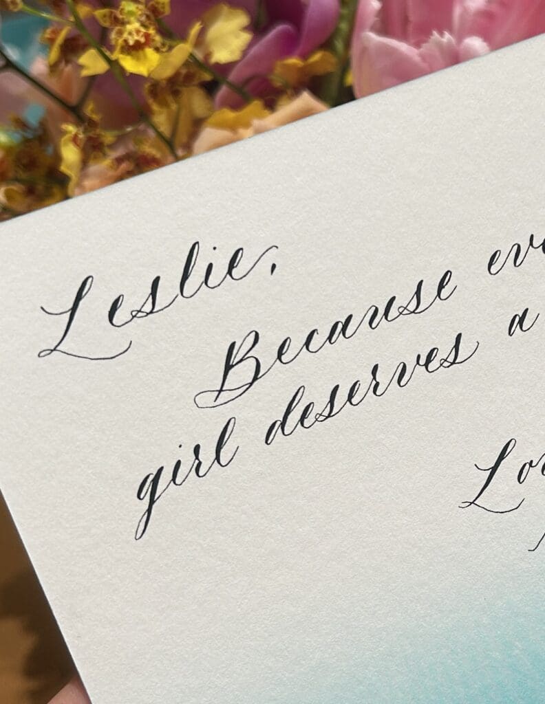DMV/DC Live Calligrapher and Engraving